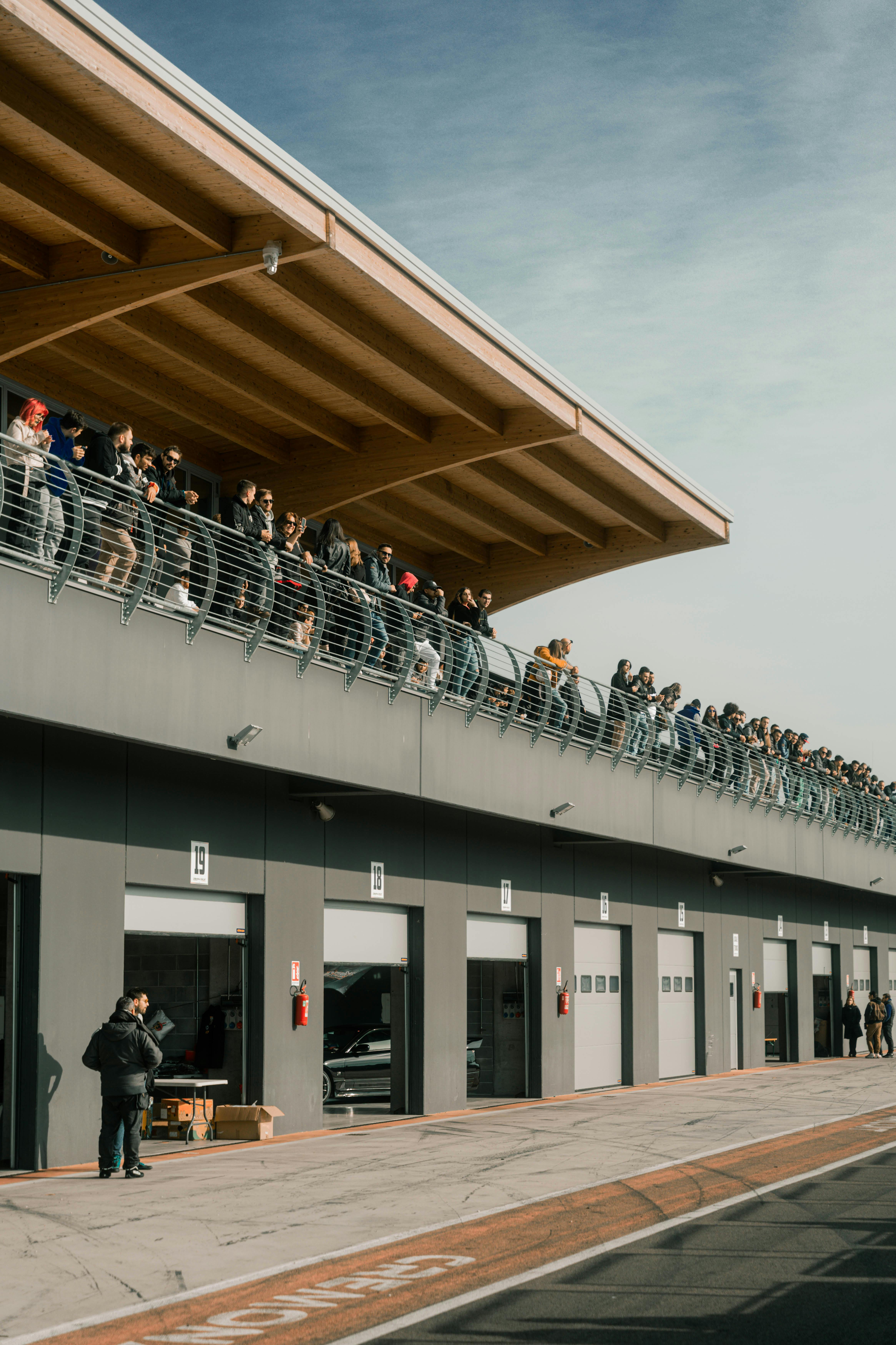 Event staffing at racetrack